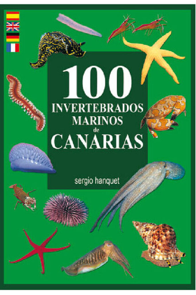 100 INVERTEBNRADOS MARINOS DE CANARIAS — portada