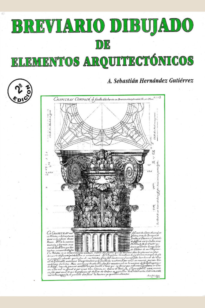 BREVIARIO DIBUJADO DE ELEMENTOS ARQUITECTONICOS — portada