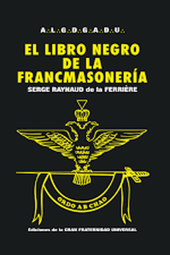 EL LIBRO NEGRO DE LA FRANCMASONERÍA — portada