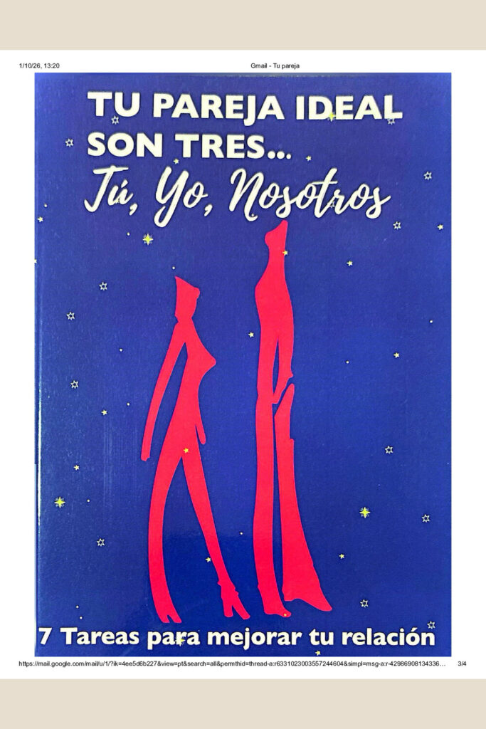 TU PAREJA IDEAL SON TRES… TÚ, YO, NOSOTROS — portada